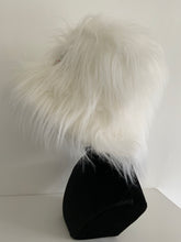 Load image into Gallery viewer, Winter White - Oversized Faux Fur Bucket Hat