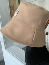 Load image into Gallery viewer, Oversized Wool Mix Bucket Hat